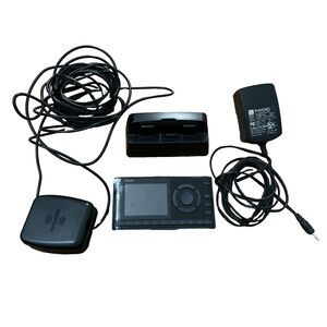 Sirius Satellite Radio Receiver Onyx EZ XEZ1 Antenna Cradle Power Adapter TESTED
